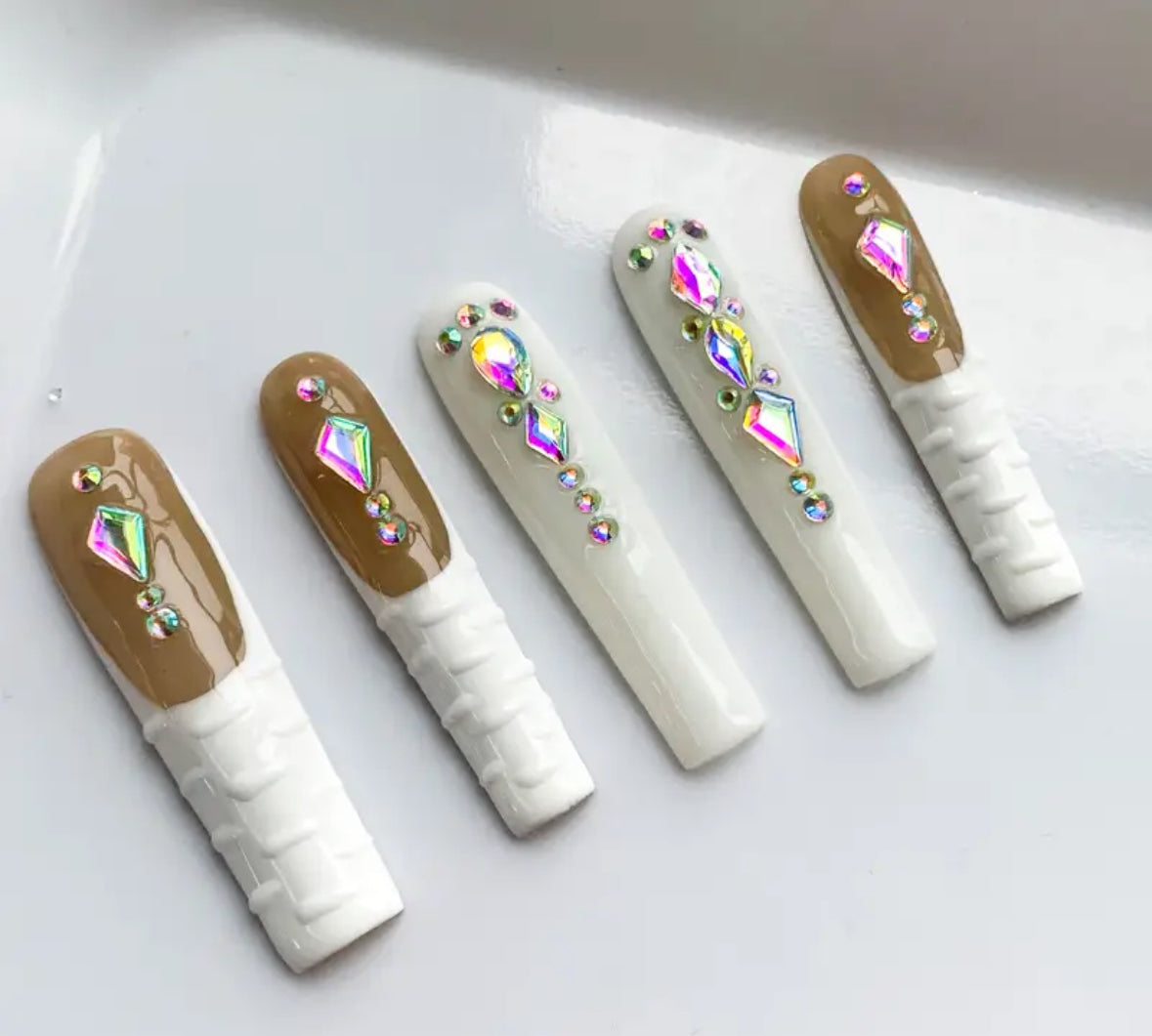 Luminous Aura Nails