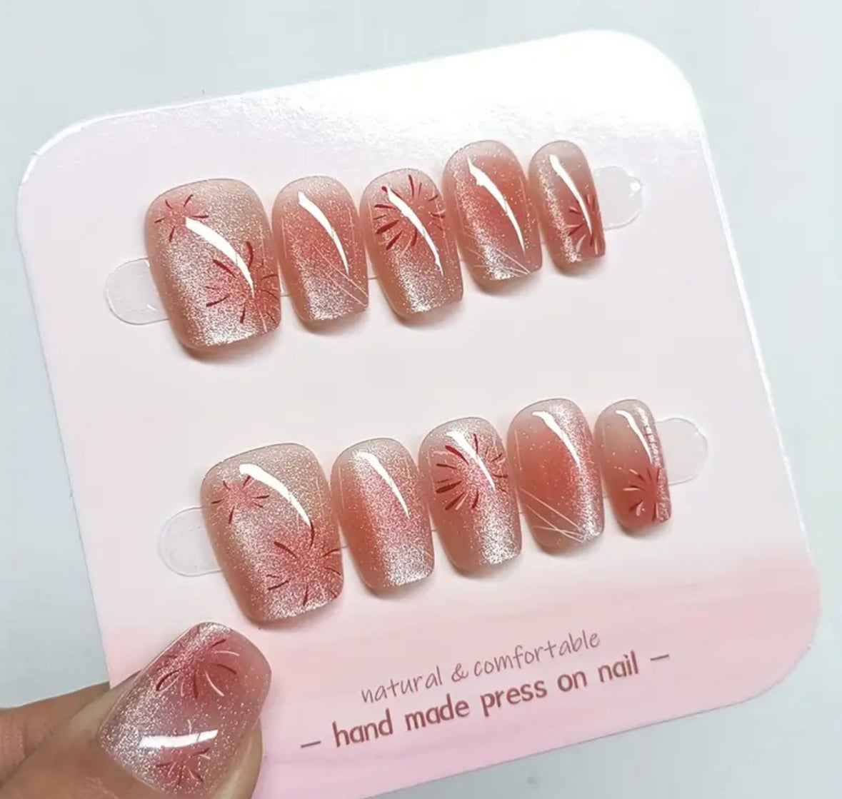 Firework Flair – Short Oval Set (10pcs)